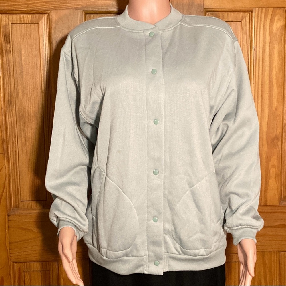 EUC Vintage Haband Tudor Court Snap Cardigan Size L